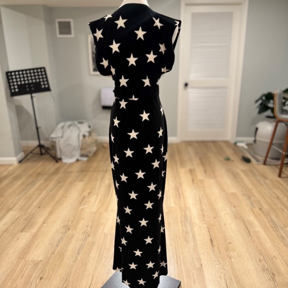 Norma Kamali V Neck Rectangle Gown SMall - Picture 5 of 6